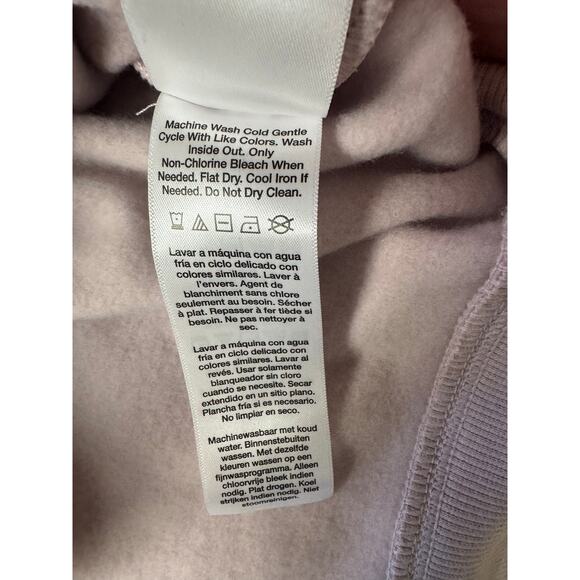 DKNY Sport Women's Sequin Pullover Fleece Hoodie ALLURE NWT SIZE L - Picture 8 of 12